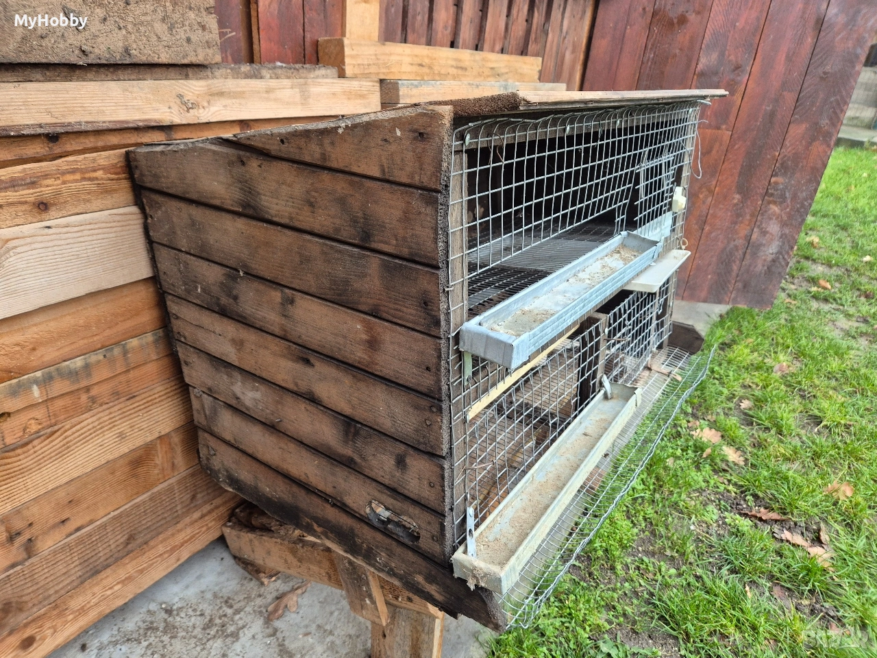 клетка за пътпъдъци двуетажна, снимка 1