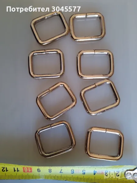 Гайка Гайки 3,6 х 3,4 см, 8 броя, снимка 1