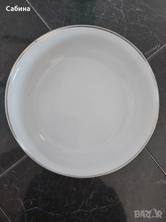 Нова емайлирана тавичка., снимка 1