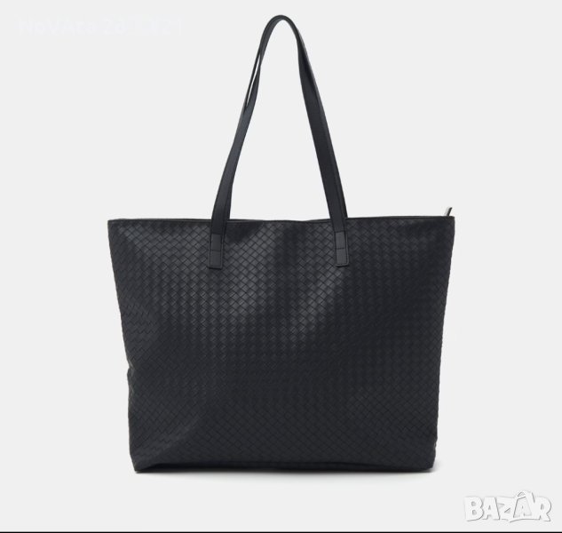 Sinsay – Чанта тип shopper – Черен, снимка 1