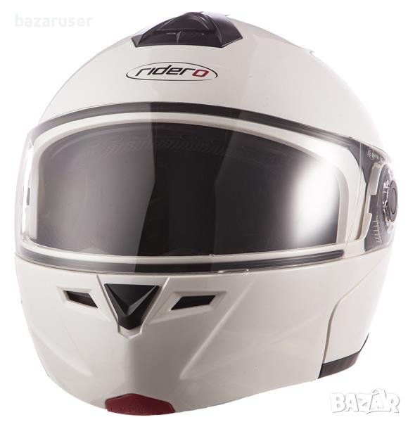 Нова Мотоциклетна Каска RIDERO размер XS,S,M,L, снимка 1