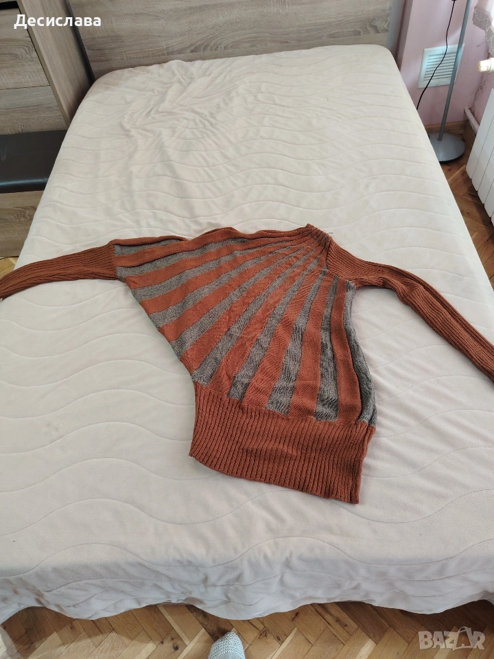 дамска блуза с паднал ръкав, снимка 1