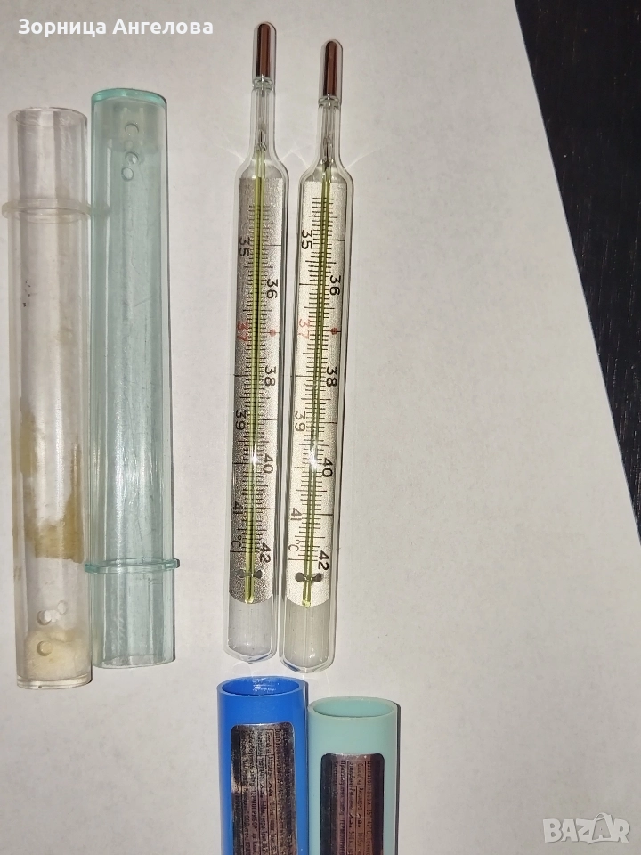 Живачни руски термометри 30 евро за брой , снимка 1