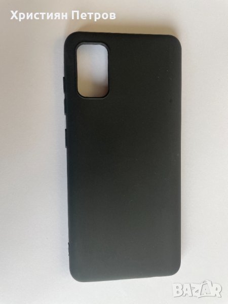 Черен силиконов калъф Samsung Galaxy A41, снимка 1