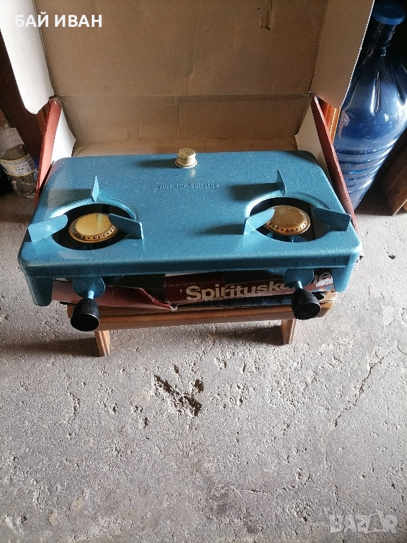 ЧИСТО НОВ НЕМСКИ ДВОЕН СПИРТЕН КОТЛОН , снимка 1