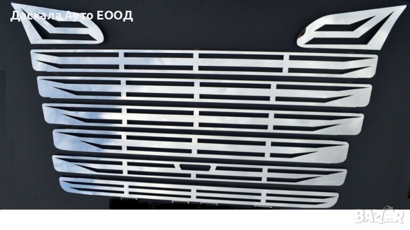 Комплект декорация за предна решетка на Скания Scania R 2004-2009г., снимка 1