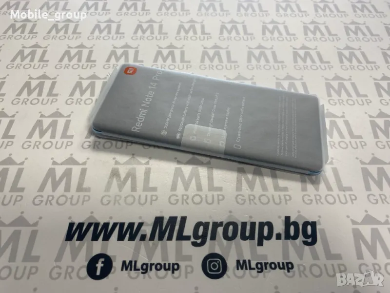 #MLgroup предлага Xiaomi Redmi Note 14 Pro 256GB / 8GB RAM Ocean Blue Dual-SIM, нов, снимка 1