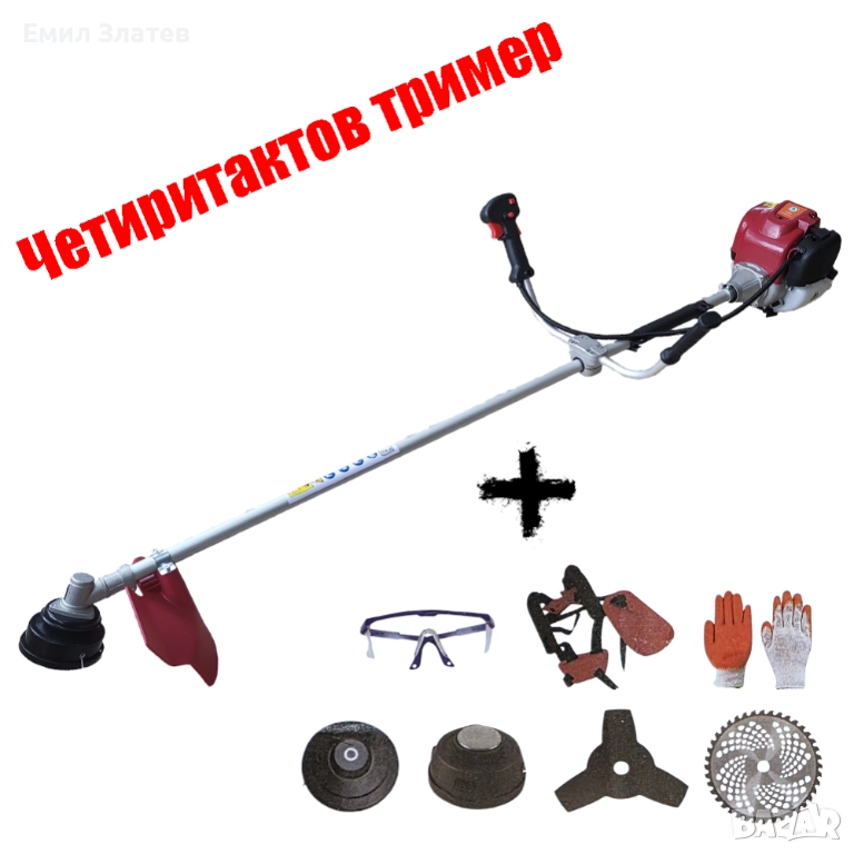 Четиритактов тример, храсторез ТАЙГА, снимка 1