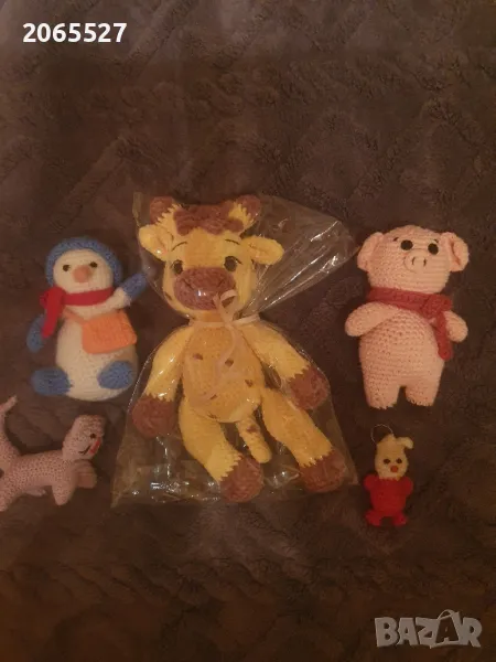 плетени и дървени играчки , снимка 1