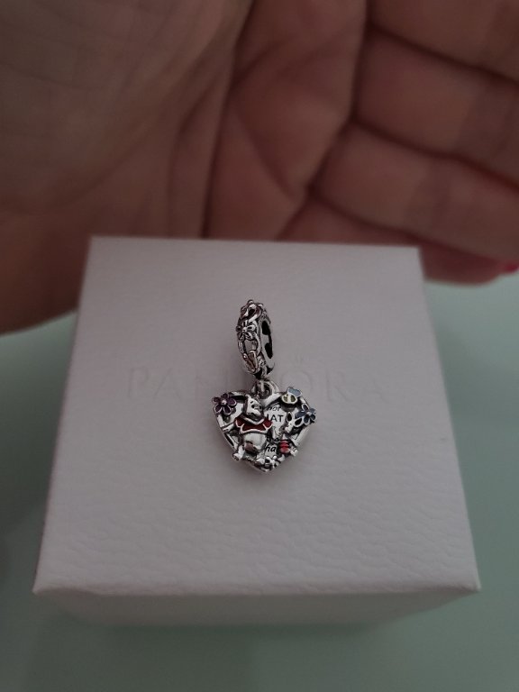 НОВО!Сребърен талисман PANDORA S925 ALE +КУТИЯ в Други в гр