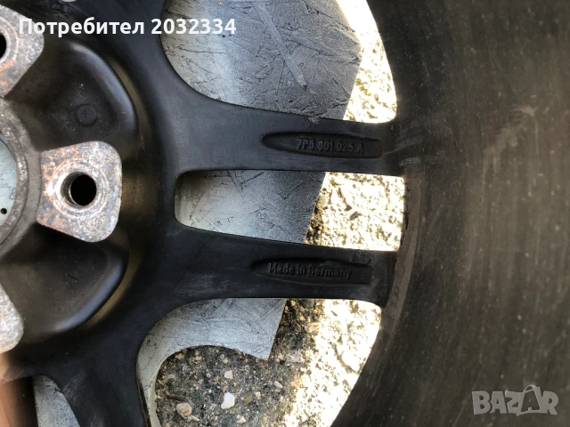 Оригинални джанти за Порше Кайен 8,5х19 ЕТ59, снимка 10 - Гуми и джанти - 50796773