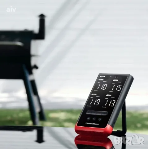 ThermoMaven P4 | 4 сонди | Професионален BBQ термометър за месо, снимка 3 - Обзавеждане на кухня - 55984416