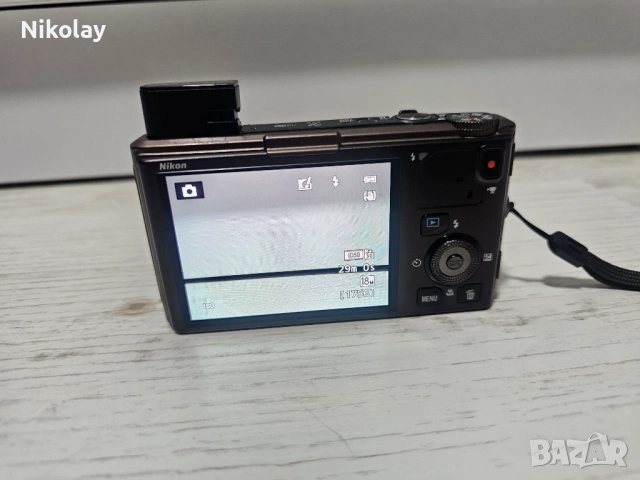 Nikon COOLPIX S9500 Wi-Fi , снимка 2 - Фотоапарати - 53596958