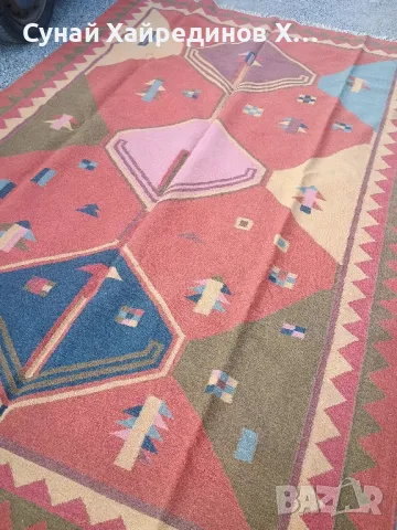 ръчно тъкан килим , снимка 1