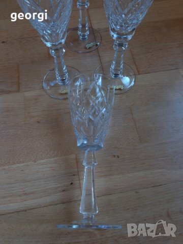 кристални чаши за вино , снимка 3 - Чаши - 44506122