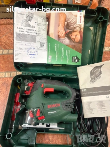 Като нов Прободен трион. ЗЕГЕ. BOSCH. PST 800., снимка 5 - Други инструменти - 53637145