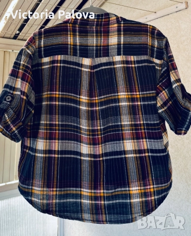 Модерна къса  риза кроп I LOVE H 81 USA, снимка 11 - Ризи - 51714361