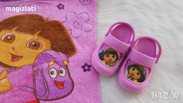 Детски крокс Дора изследователката №24, снимка 8 - Бебешки обувки - 35908918