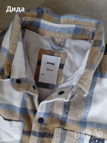 Дебела риза тип яке, снимка 2 - Детски якета и елеци - 53338568