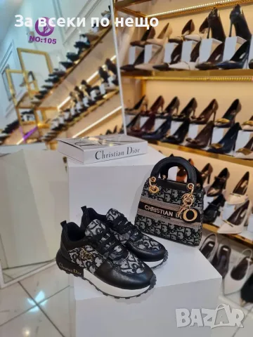Christian Dior Дамски Маратонки👟Дамски Спортни Обувки Кристиян Диор - Различни Цветове Код SEM-827, снимка 3 - Маратонки - 56130954