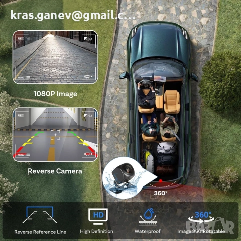 OTTOCAST ScreenFlow Carplay дисплей с YouTube, 11.4-инчов, снимка 4 - Аксесоари и консумативи - 53745483