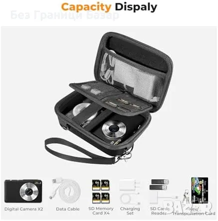 Нов K&F Concept калъф за фотоапарат – лека и компактена чанта за пътуване, снимка 2 - Чанти, стативи, аксесоари - 47519814