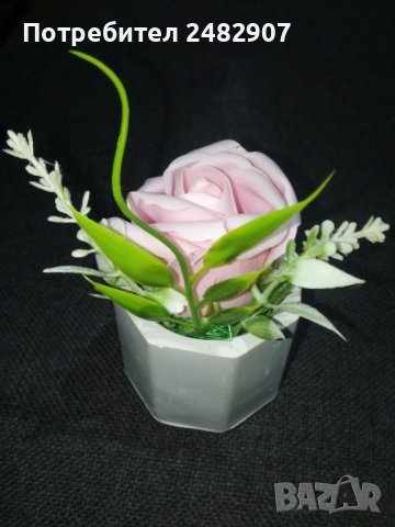 Декорация със сапунена роза, снимка 2 - Други - 39805922