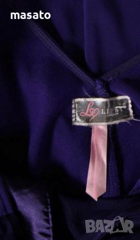 Lipsy London - лилава  рокля, снимка 2 - Рокли - 41669261