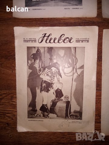 Стари списания "Нива" 1931-32 година, снимка 4 - Колекции - 36001584