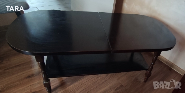 Ретро холна масичка разтегателна с коментар по цената., снимка 4 - Маси - 51579432