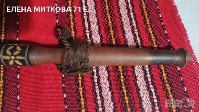 2 стари дървени лули ръчна изработка, снимка 7 - Антикварни и старинни предмети - 52795607