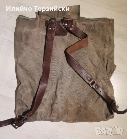 Ретро раница -Бризент, снимка 2 - Други ценни предмети - 52446244