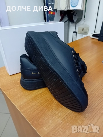 ДАМ.сникърси 706 черни , снимка 4 - Дамски ежедневни обувки - 51641508