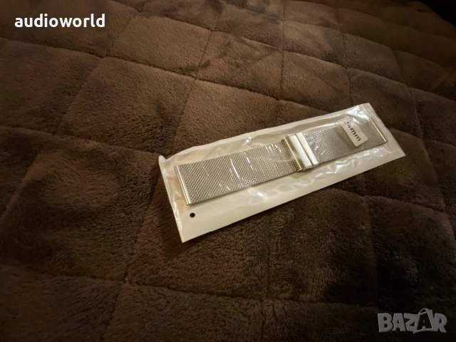 3 бр 24мм каишки за часовник, меш, кожа и верига, снимка 4 - Мъжки - 53397137