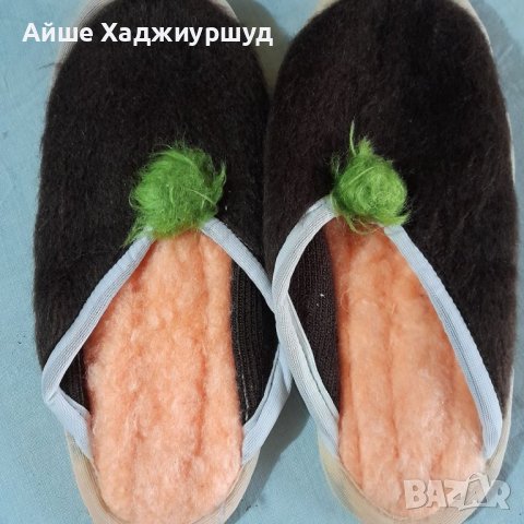 Ръчно плетени терлици и терлици тип чехли, снимка 1