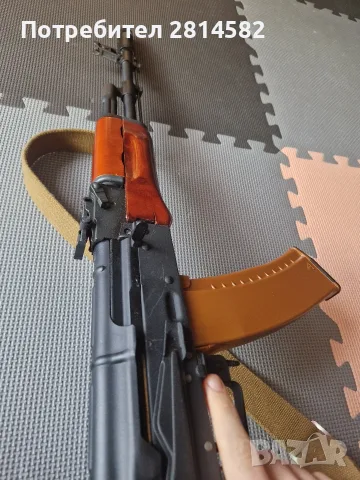 Еърсофт реплика AK-74, снимка 12 - Въздушно оръжие - 55957301