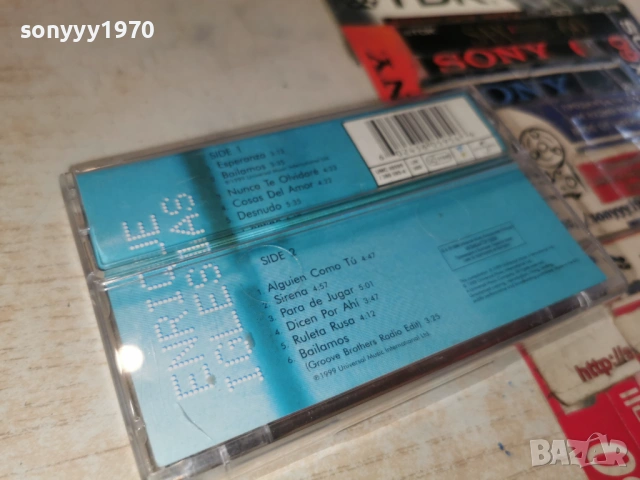 ENRIQUE IGLESIAS-ORIGINAL TAPE 1002261338, снимка 12 - Аудио касети - 53427274