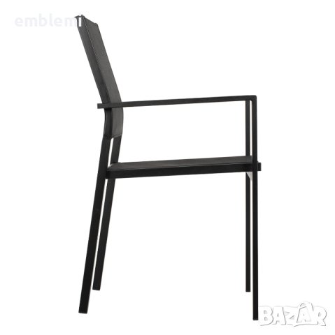 Стол трапезен NEDAN черен, снимка 3 - Столове - 44277165