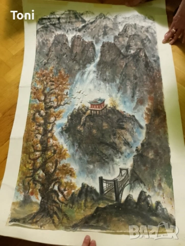 6 картини на художника Стоян Домусчиев , снимка 2 - Картини - 53772229