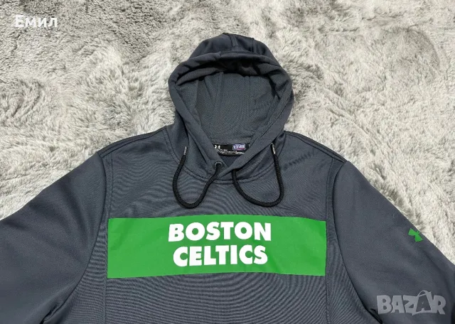 Оригинален суитшърт Under Armour x Boston Celtics, Размер S, снимка 2 - Суичъри - 47324124