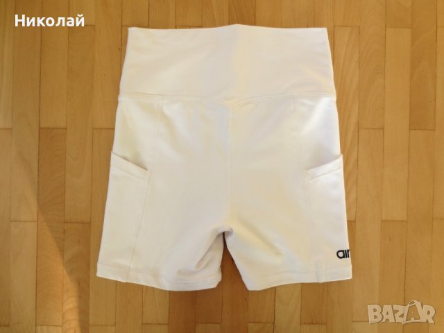 Aimin white biker shorts, снимка 5 - Клинове - 44500406