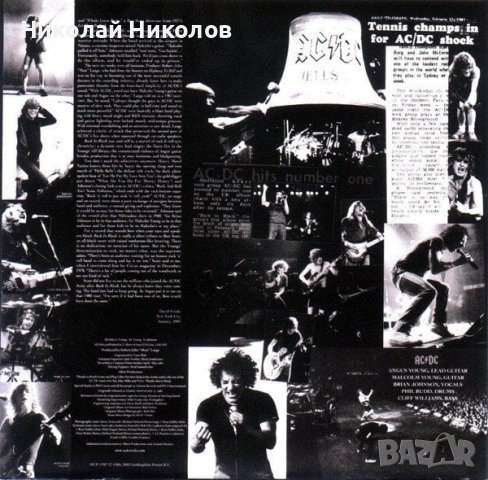 AC/DC - Back In Black (LP), плоча, снимка 5 - Грамофонни плочи - 41591433