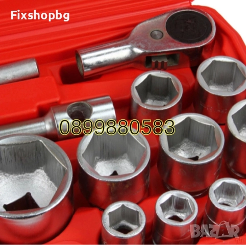 Комплект гедоре 26 части 3/4" и 1" 21 – 65 мм, снимка 4 - Гедорета - 51554629