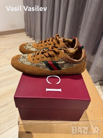 Gucci Shift trainers, Гучи , снимка 2 - Дамски ежедневни обувки - 52553121