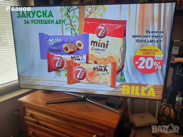 Топ цена висок клас телевизор Samsung ue55es8080, снимка 2 - Телевизори - 53719077