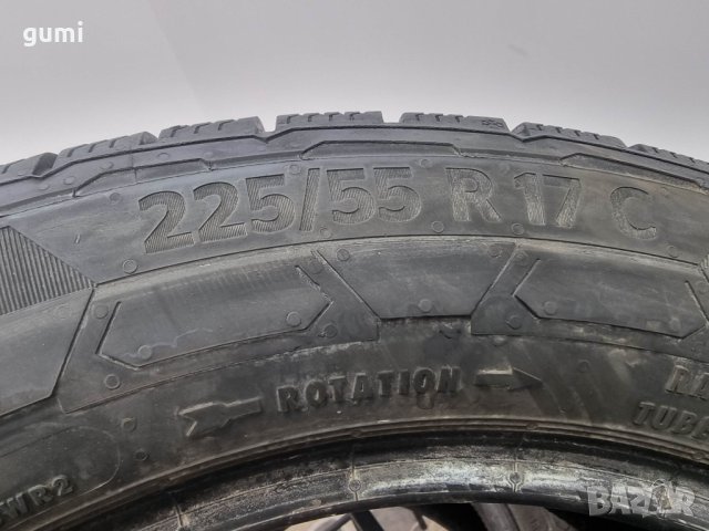 2бр зимни гуми за бус 225/55/17С Semperit V752, снимка 4 - Гуми и джанти - 40669561