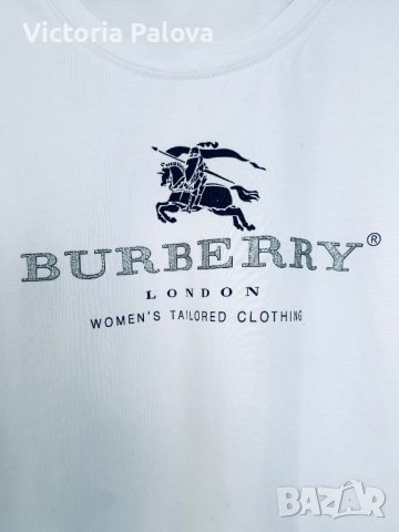 Дамска vintage тениска BURBERRY оригинал, снимка 8 - Тениски - 41098869