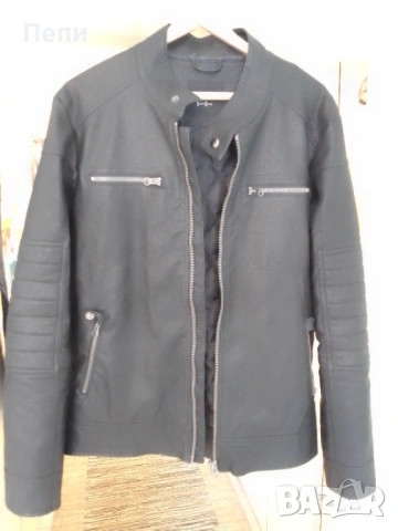 Кожено яке-Livergy-размер М