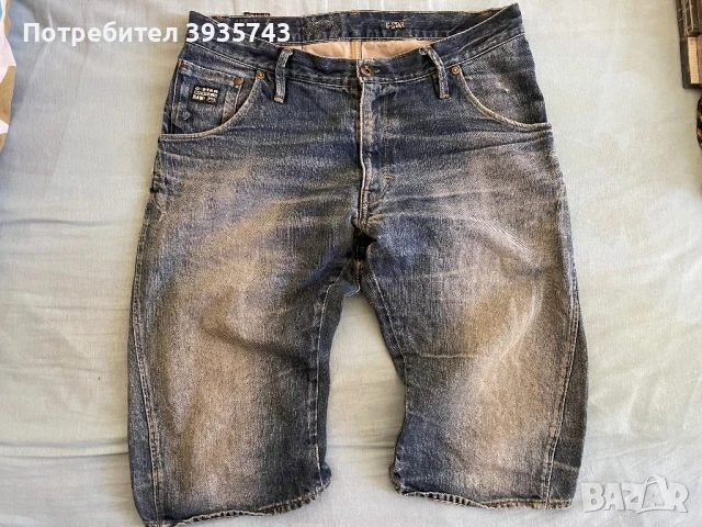 G star jeans къси , снимка 2 - Къси панталони - 50783899