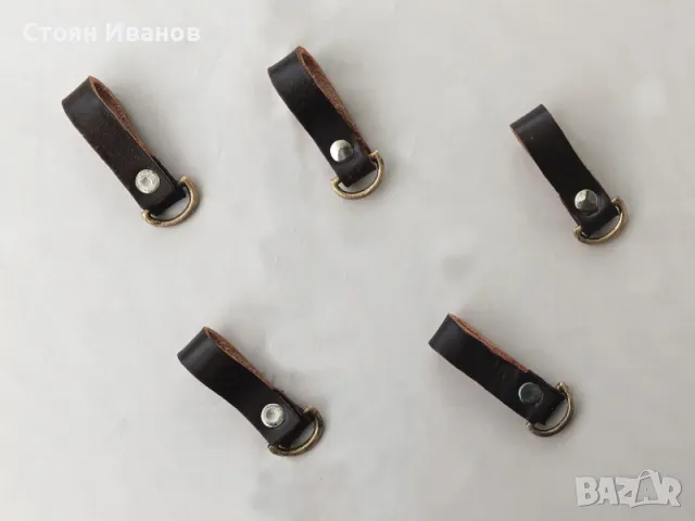 Кожени Военни Царски гайки Носачи за Военни и Ловни Колани, снимка 6 - Колани - 48236457